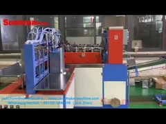 Macchina automatica per la fabbricazione di scatole di latta 50cpm Certificato CE per scatole di latta decorate