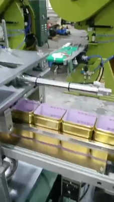 Automatic Tin Box Making Machine For 290mm Fancy Can 50Can/ Minute