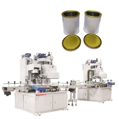 Linea di produzione di 10KW 35cpm Full Auto per le piccole latte rotonde