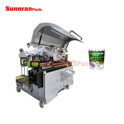 saldatrice per la produzione di lattine metalliche