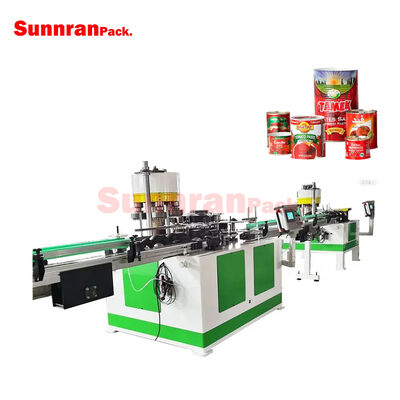Macchina automatica per la fabbricazione di scatole di cibo Macchina di combinazione per la scatola di latte in polvere