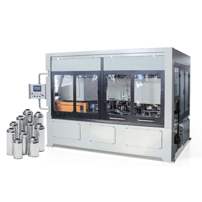 Linea di produzione automatica della latta di spruzzo con il posto di lavoro 4