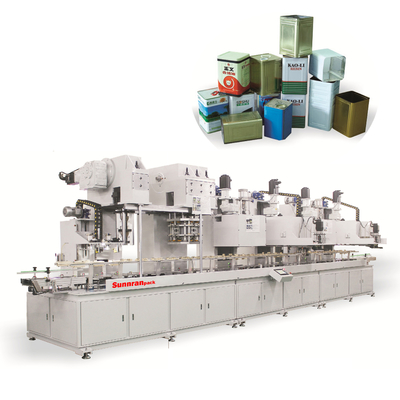 Il quadrato Tin Can Making Machine 45CPM per 18L 380mm può marca di Sunnran