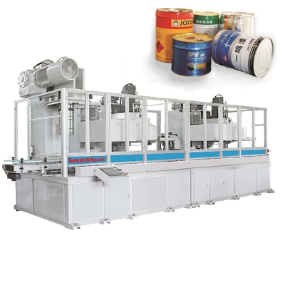 Tamburo d'acciaio 35CPM che fa linea dimensione di 3600mmx1900mmx3050mm
