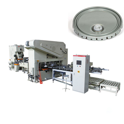 Linea di produzione del coperchio della latta della pittura della latta pressione automatica 120T