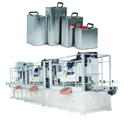 L'olio rettangolare può facendo la macchina, l'olio Tin Manufacturing Machine 40CPM 3P